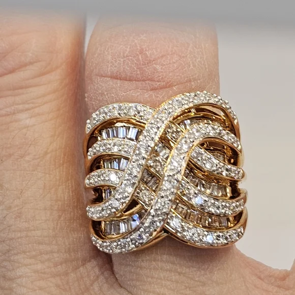 Gorgeous Victoria Wieck Absolute Gemstones & Vermeil Ring Sz 6! - Picture 6 of 11